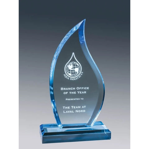 Acrylic Award - Blue Flame