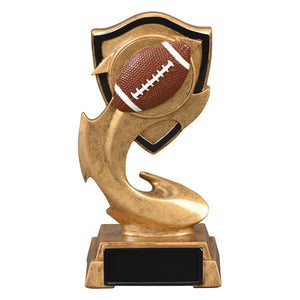 Football Trophy - Electric Flame