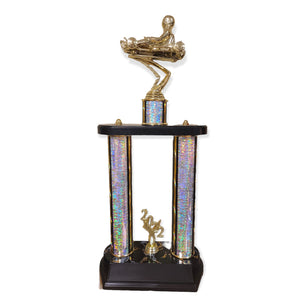 Go Kart Trophy - Two Post