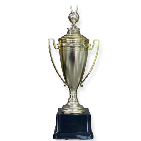 gold golf cup trophy