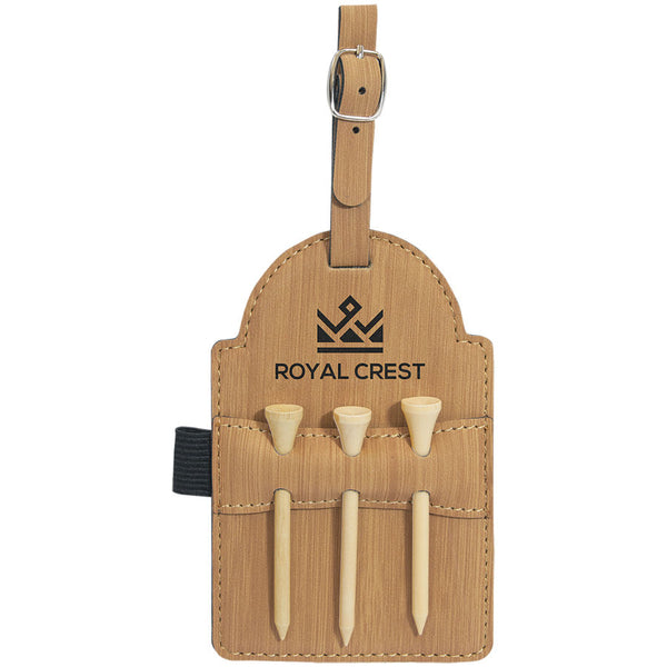 Personalized golf bag tag
