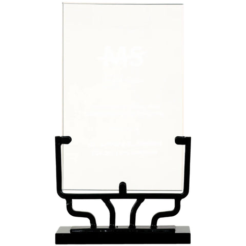 Glass Award - Iron Stand