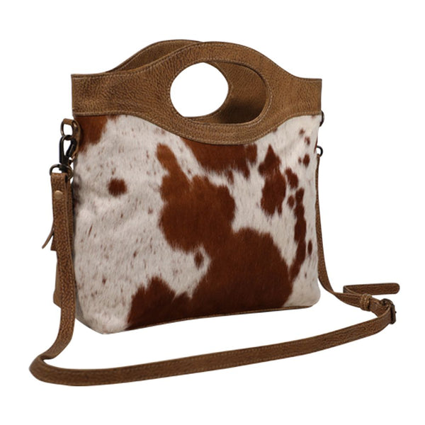 Myra Bag - Spots of Optimism Cowhide & Leather Bag