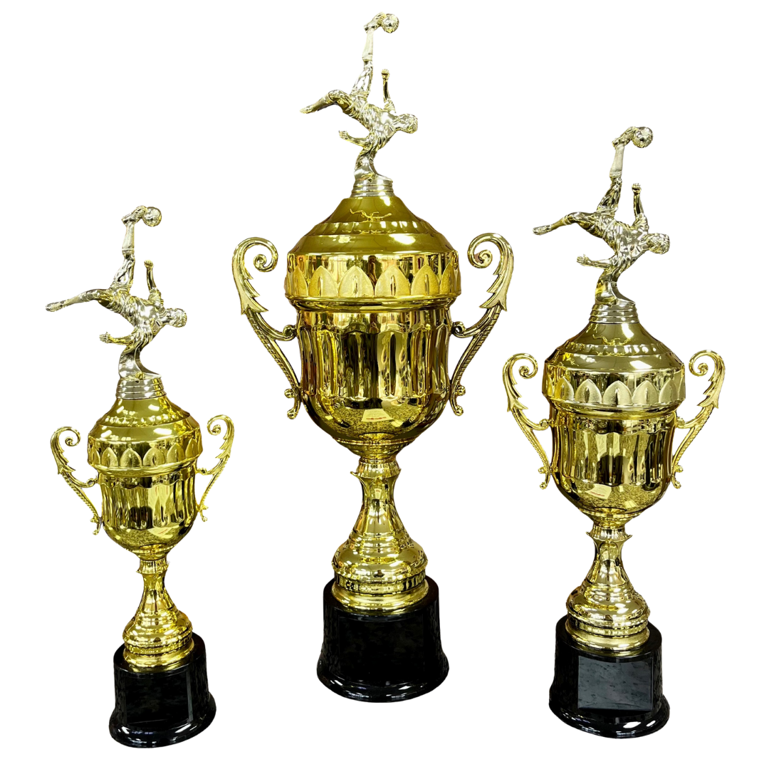 ornate plastic cup trophy