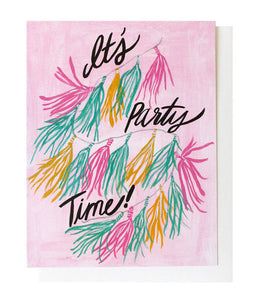 Greeting Card - It's Party Time