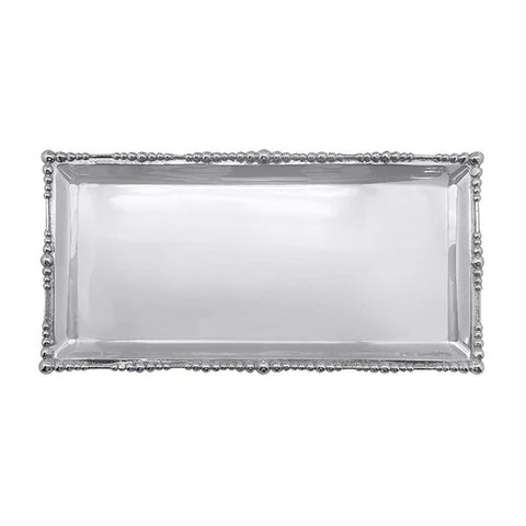 mariposa pearl drop long rectangular tray