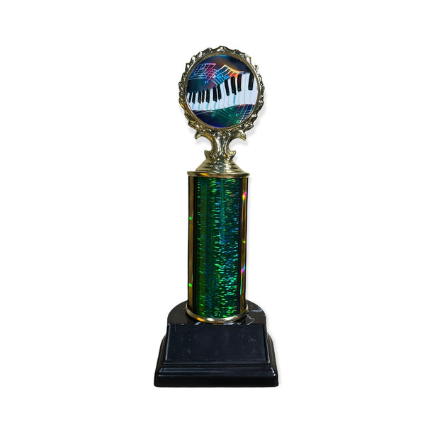 PIANO TROPHY WITH FREE ENGRAVED PLATE