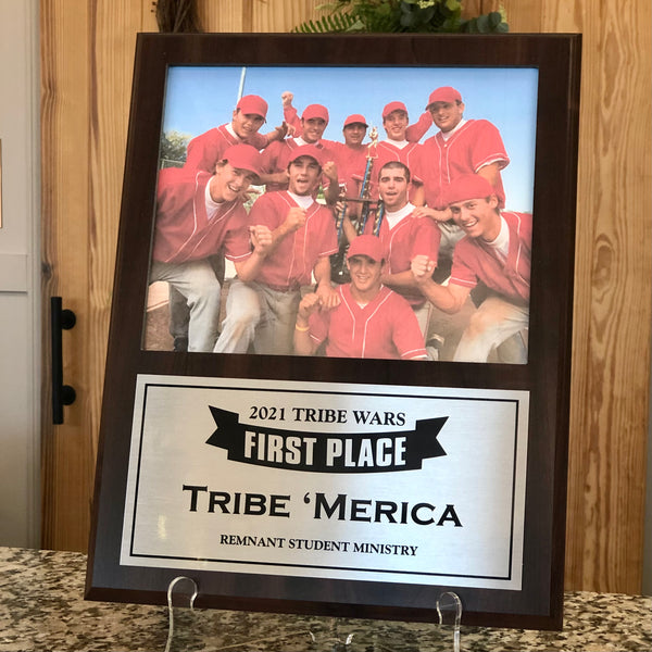 12"x15" Plaque With Photo Insert