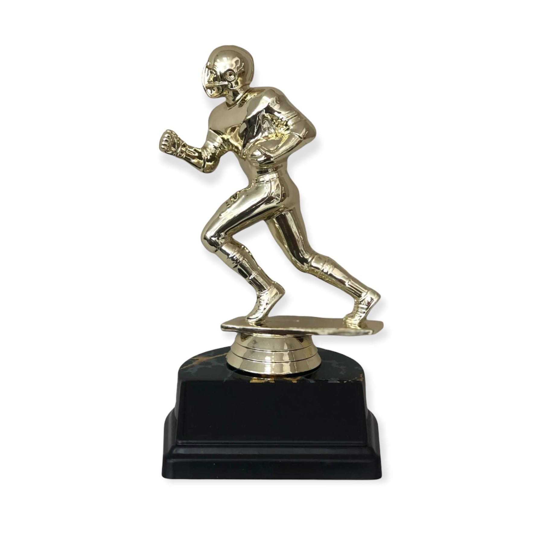 running back football trophy