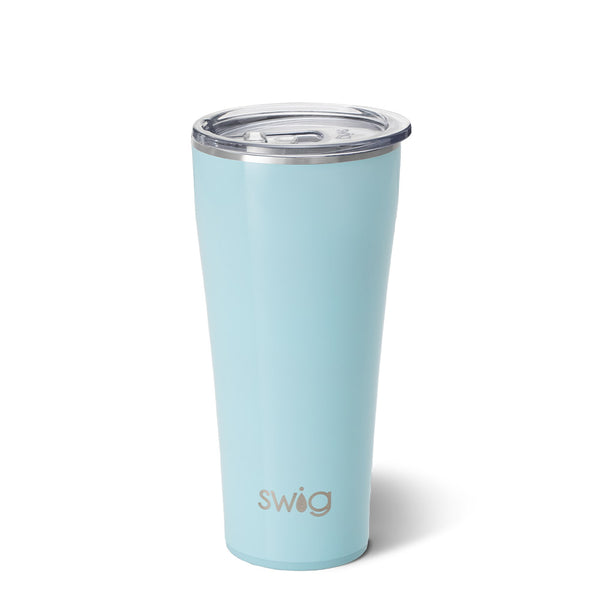 shimmer aquamarine swig tumbler