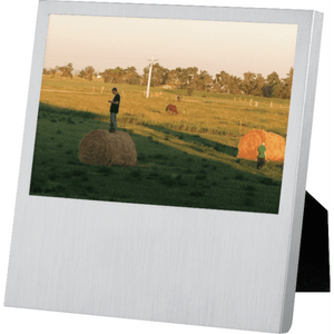 Picture Frame - 4" x 6" Brushed Silver