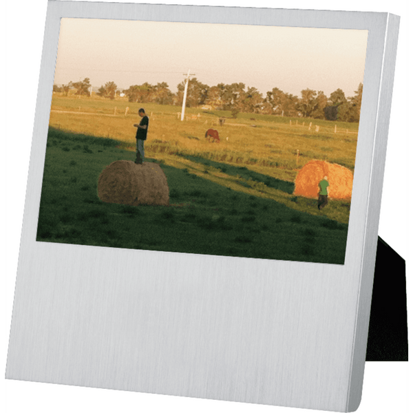 Picture Frame - 4" x 6" Brushed Silver