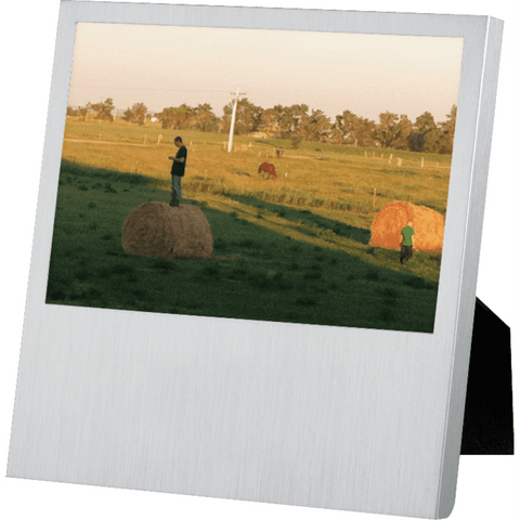 Picture Frame - 4" x 6" Brushed Silver