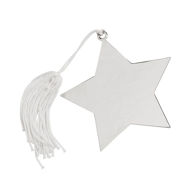 Silver Star Ornament
