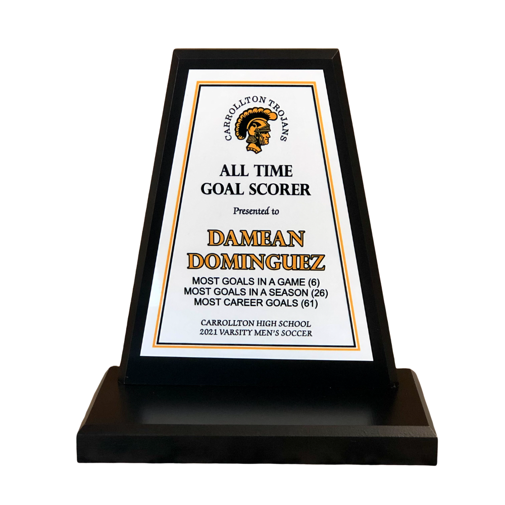 Standing Tablet Plaque - Custom Engraved