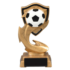 Soccer Trophy - Electric Flame