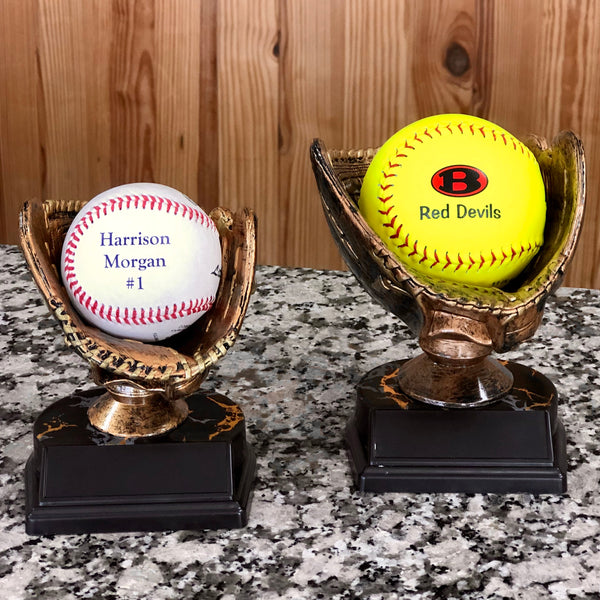 Softball Trophy - Glove