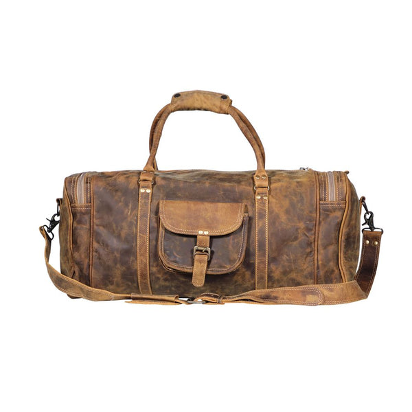 leather carry on bag