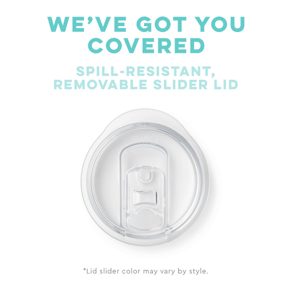 Swig life spill resistant plastic tumbler lid