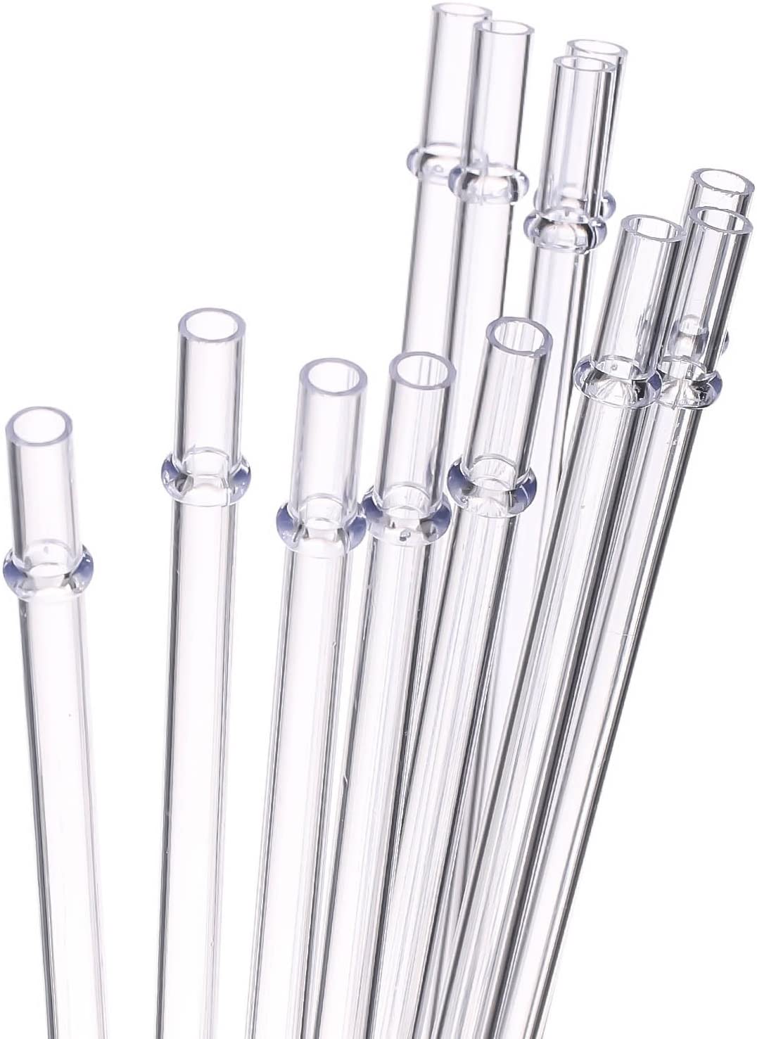 Swig 10.5" clear reusable drinking straw