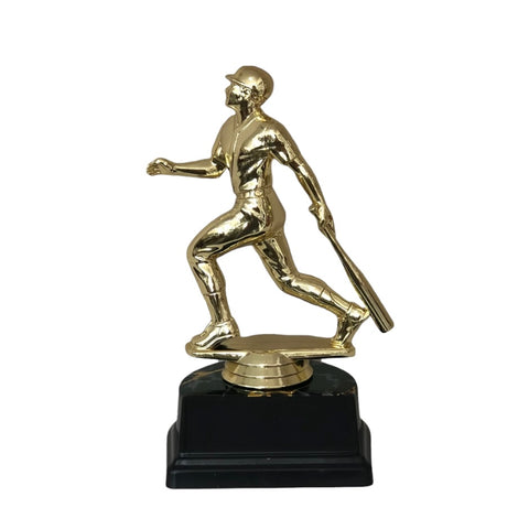 traditional baseball trophy