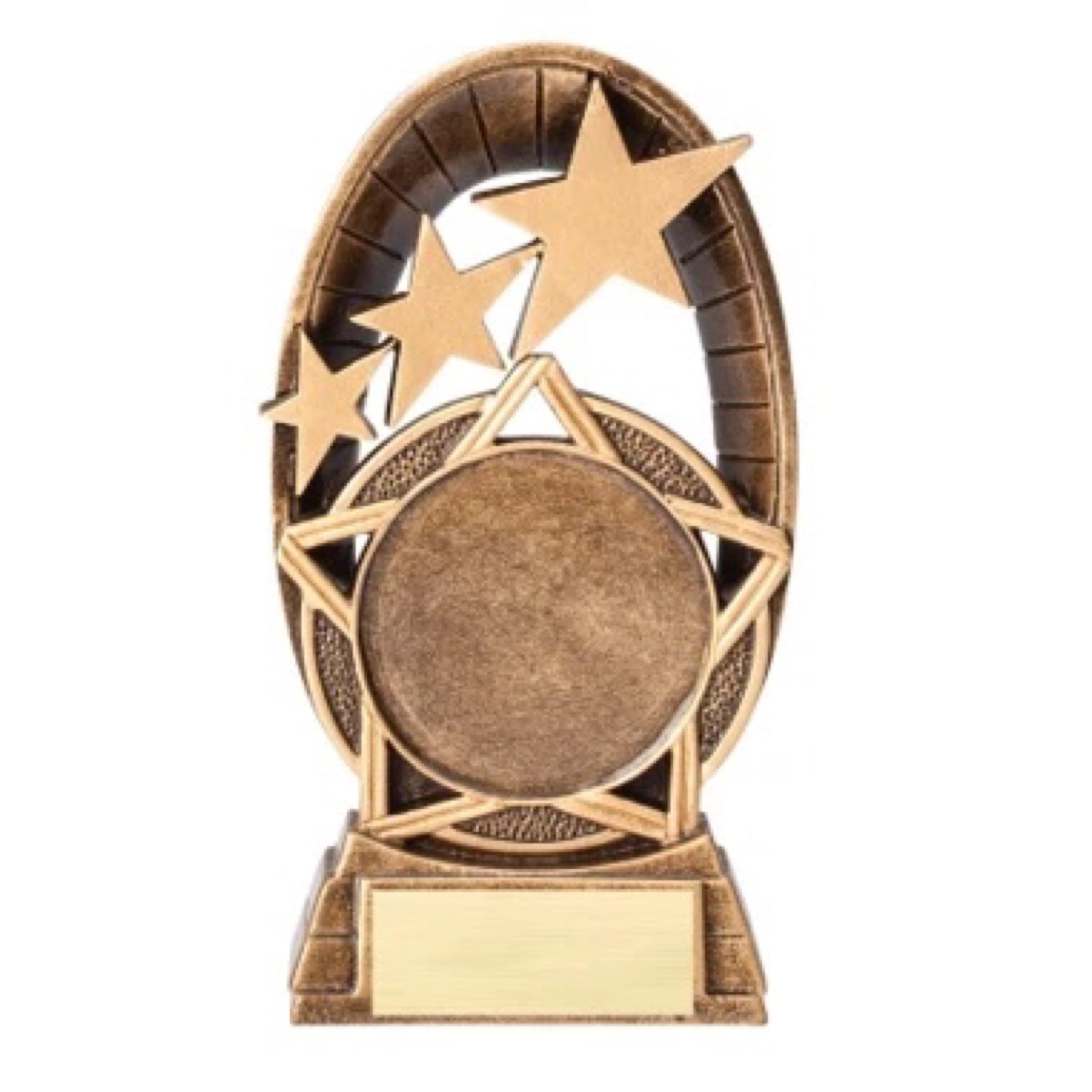 Victory Trophy - Gold Star Mylar Holder