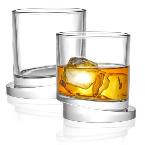 Aqua Vitae Round Whiskey Glasses