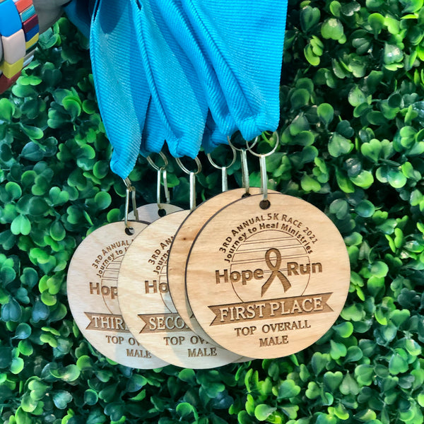 Custom Wood Medal