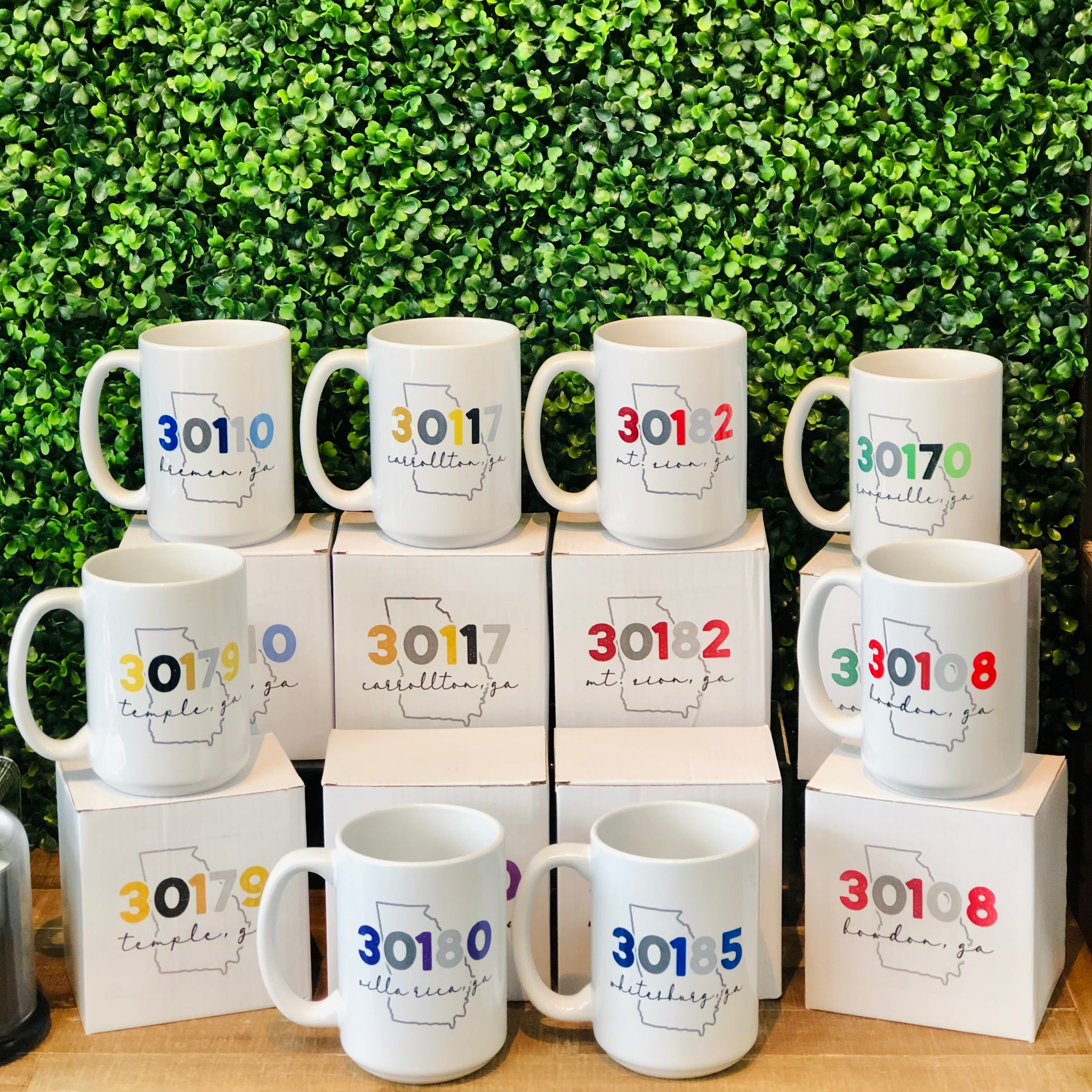State of Georgia coffee mugs