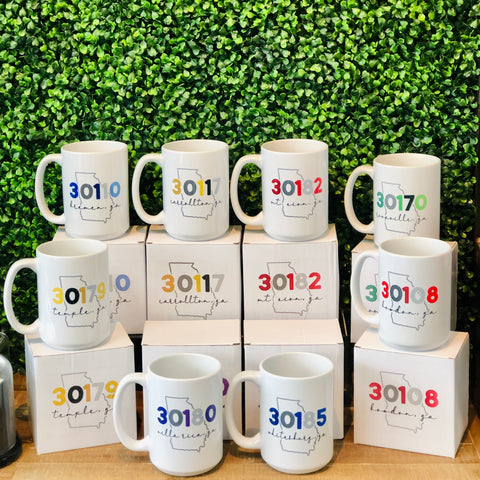 State of Georgia coffee mugs